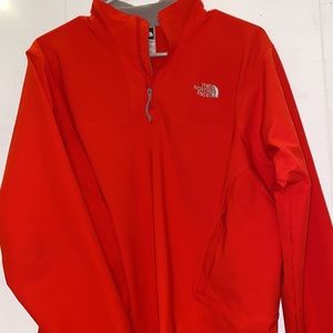 Red The North Face jacket